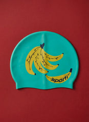Sporti Bananas Silicone Swim Cap