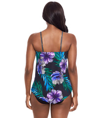 Miraclesuit Women's Flora Aura Hankini Tankini Top