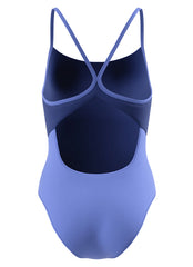Speedo Women's Hydraline Solid Racerback Chlorine Resistant One Piece Swimsuit
