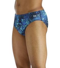 TYR Men's Diploria Racer Brief Swimsuit