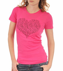 Hurley Girls' Love Struck Perfect Crew S/S T-Shirt