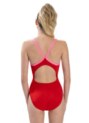 Dolfin Uglies Women's Solid V-2 Back One Piece Swimsuit
