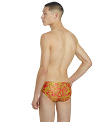 Sporti Lunar Dragon Foil Brief Swimsuit