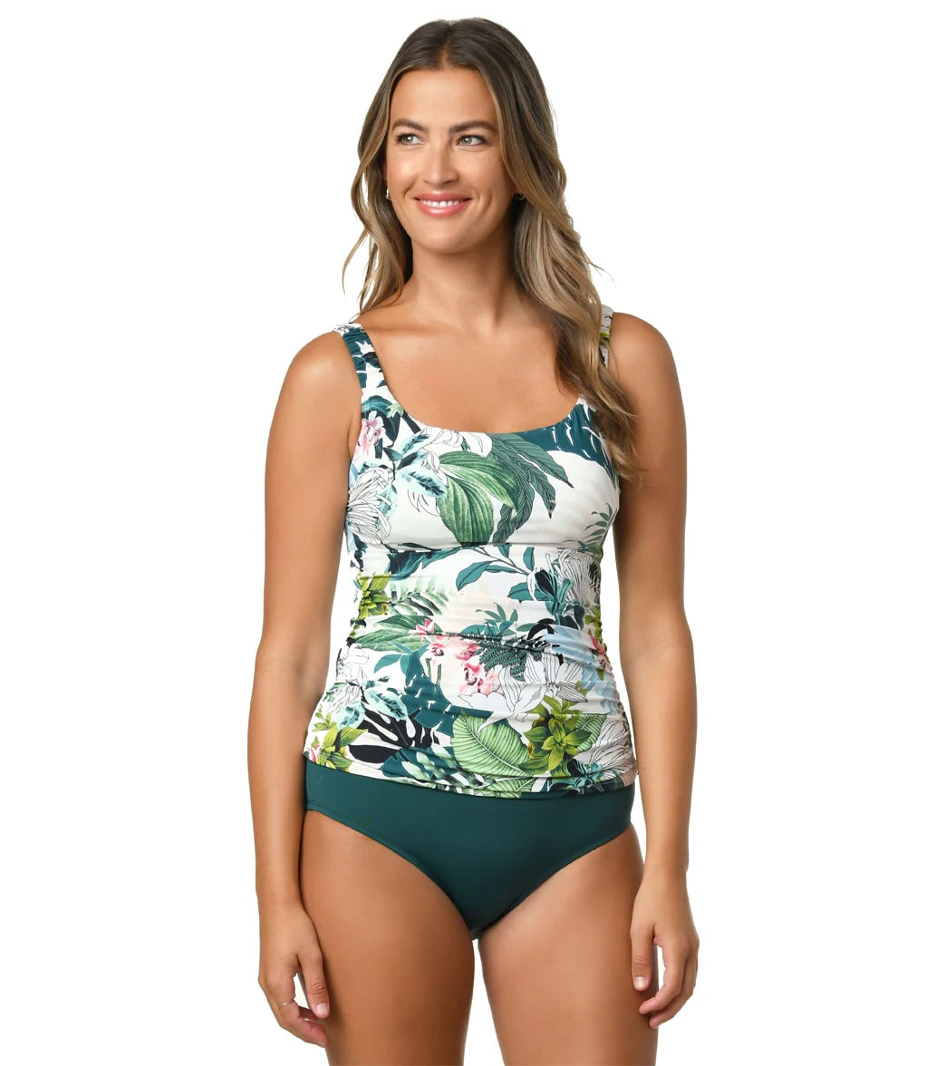 Jantzen Women's Nature Glow Eden Cami Tankini Top