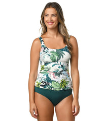 Jantzen Women's Nature Glow Eden Cami Tankini Top