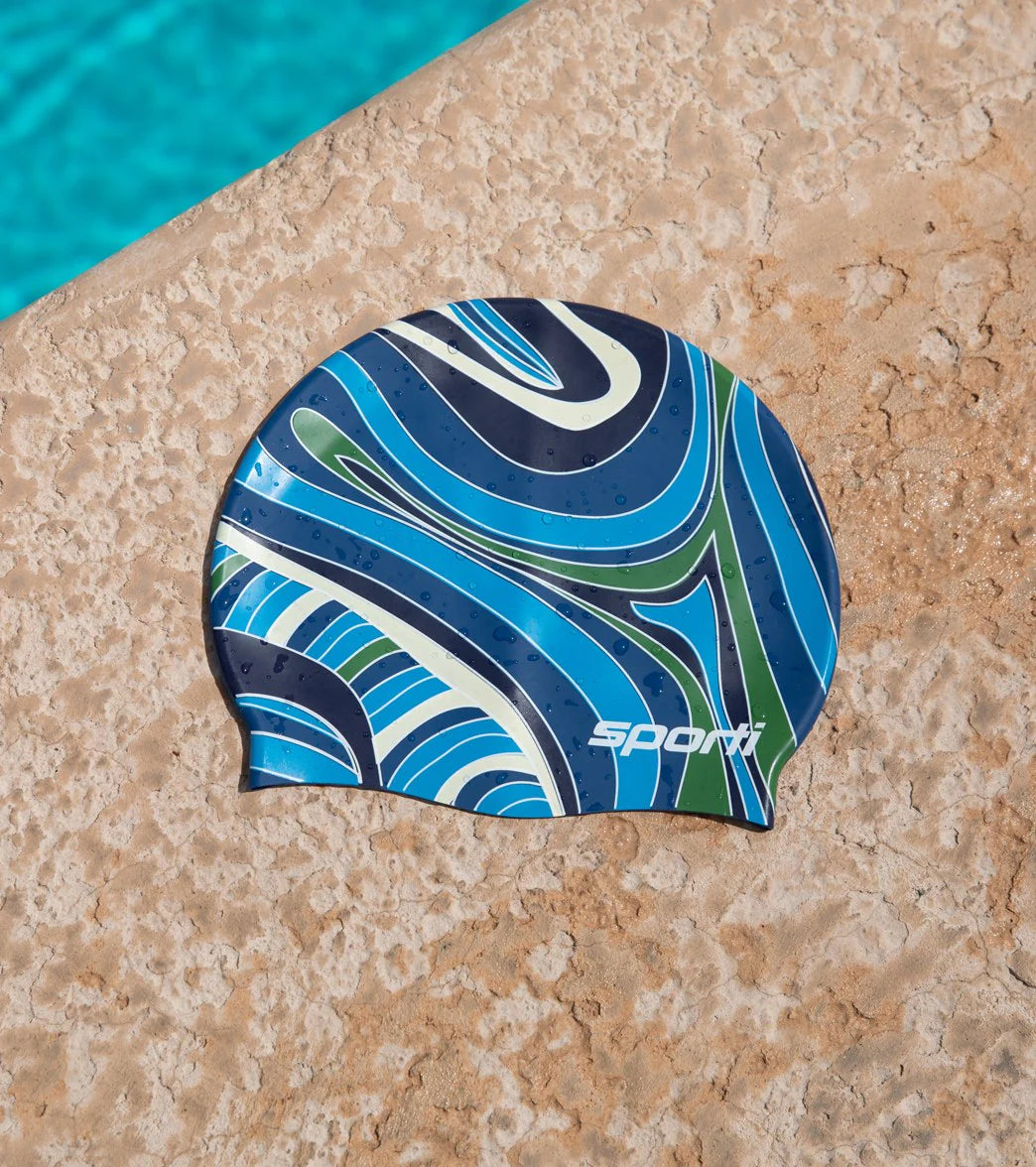 Sporti x Gretchen Walsh Oasis Silicone Swim Cap