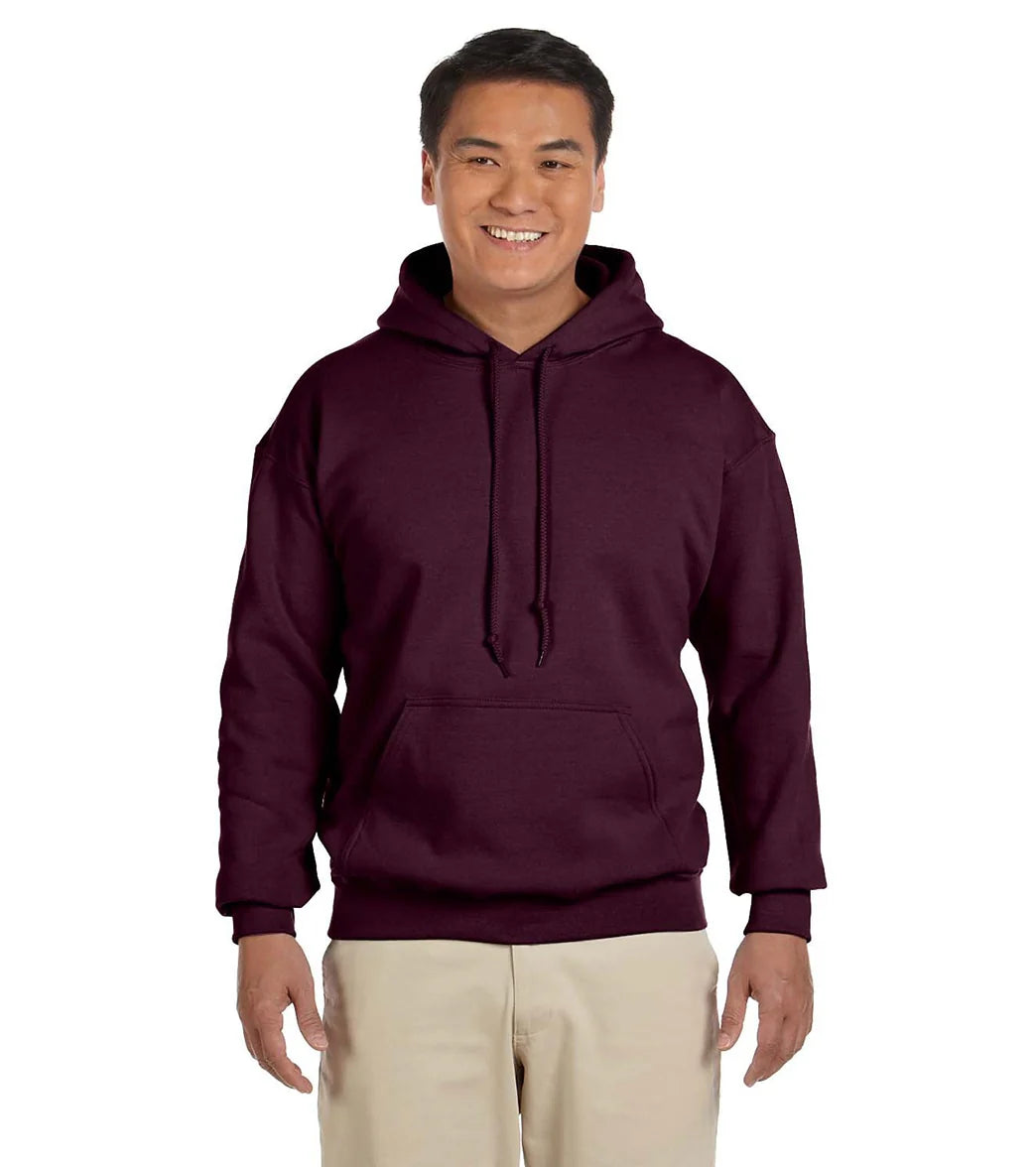 Gildan Unisex Heavy Blend Hoodie Maroon