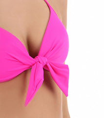 Hurley Women's One & Only Solids Molded Underwire Bikini Top