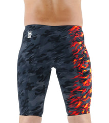 TYR Men's Venzo Camo High Waist Jammer Tech Suit Swimsuit