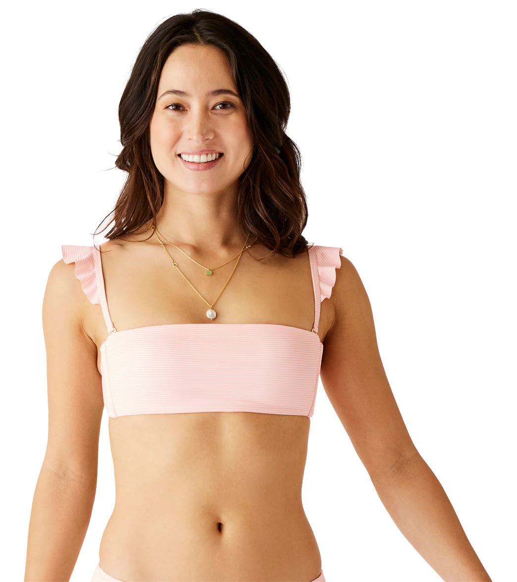 Carve Designs Women's Bev Ruffle Bikini Top