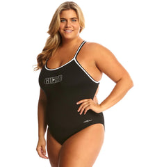 Dolfin Lifeguard Plus Size DBX Back One Piece Swimsuit