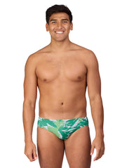 JOLYN Men's Brolyn Leaves Brief Swimsuit