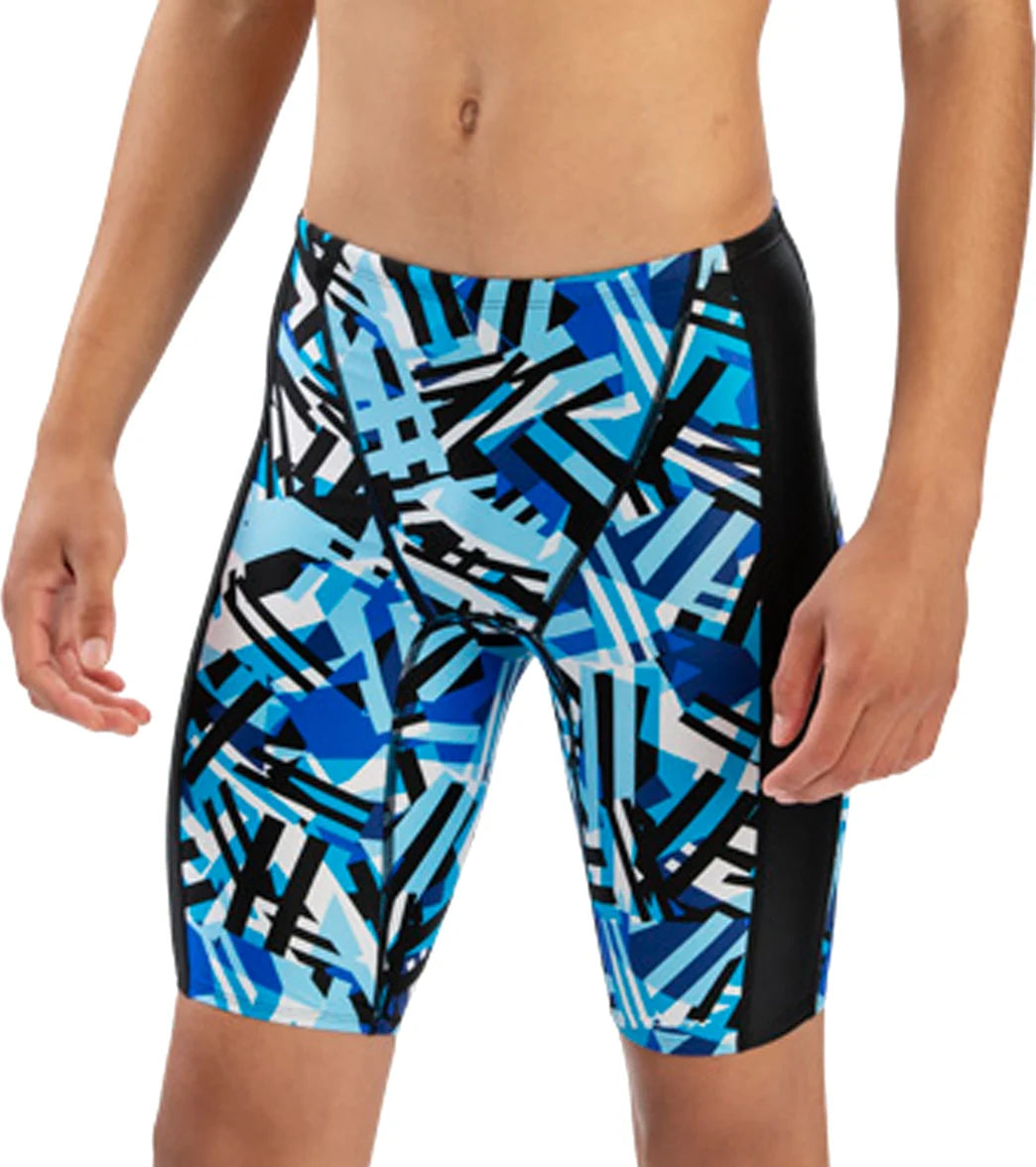 Dolfin Men's XtraSleek Eco Tectonic Spliced Jammer Swimsuit