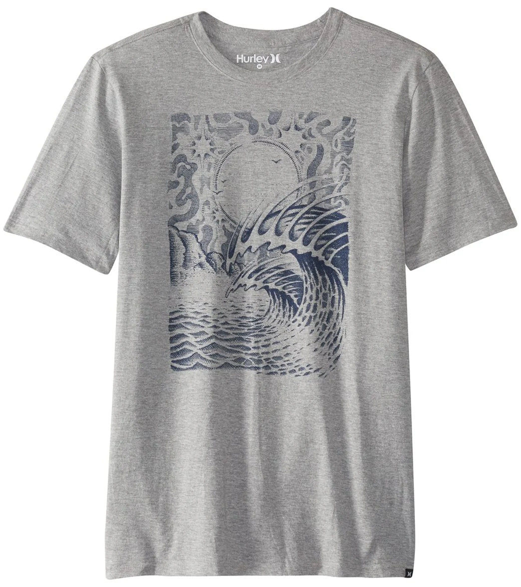Hurley Men's Wave Short Sleeve Tee