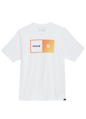 Hurley Men's Halfer Gradient Hybrid UPF 50+ Short Sleeve Tee