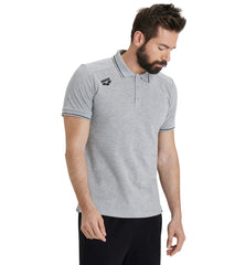 Arena Unisex Team Solid Cotton Short Sleeve Polo