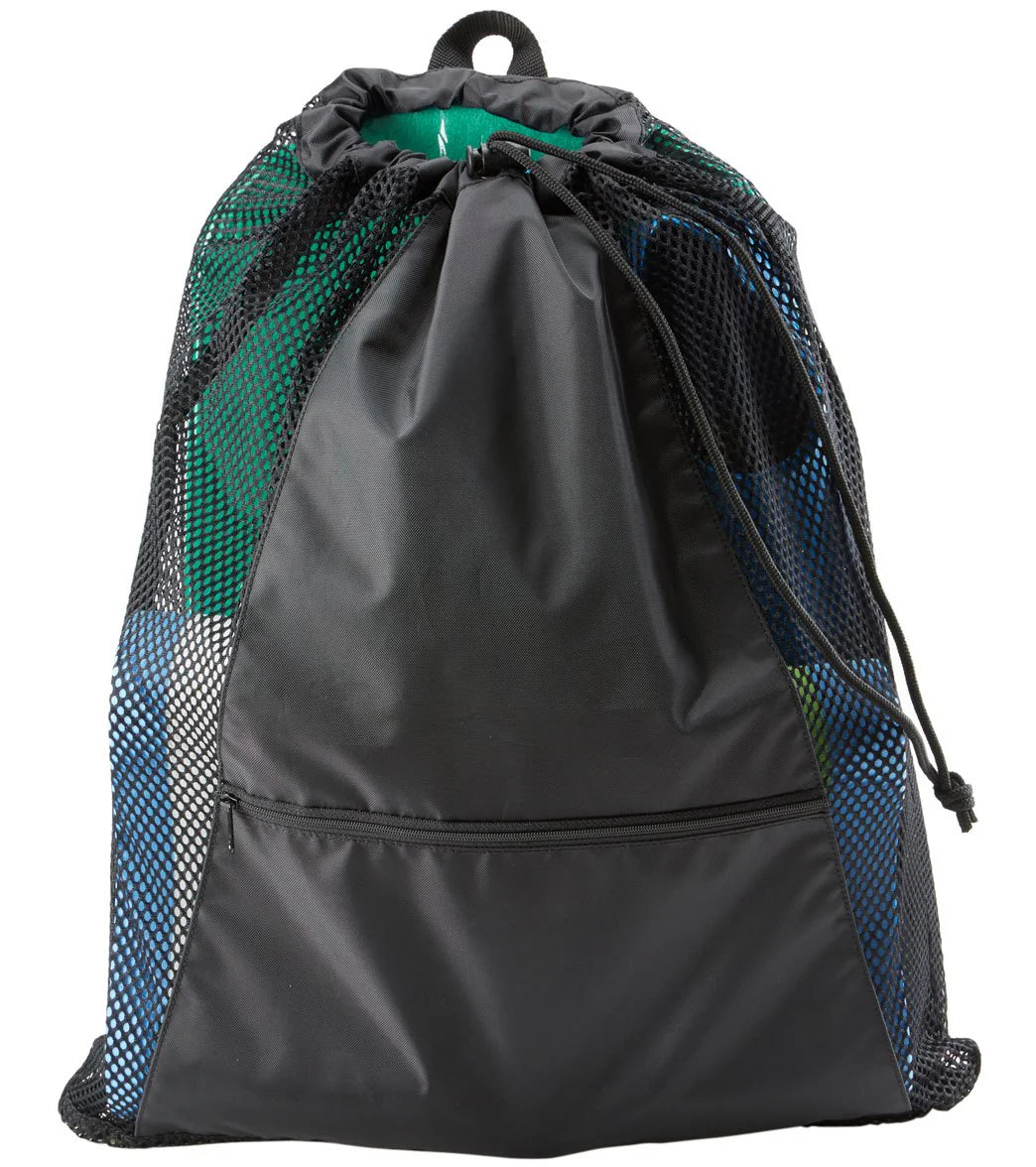 Sporti Premium Color Block Mesh Backpack