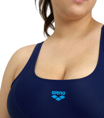 Arena Women's Plus Size Control Panel Pro Back One Piece Swimsuit