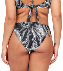 Volcom Women's Plus Size Stay Or Leaf Tie Side Bikini Bottom
