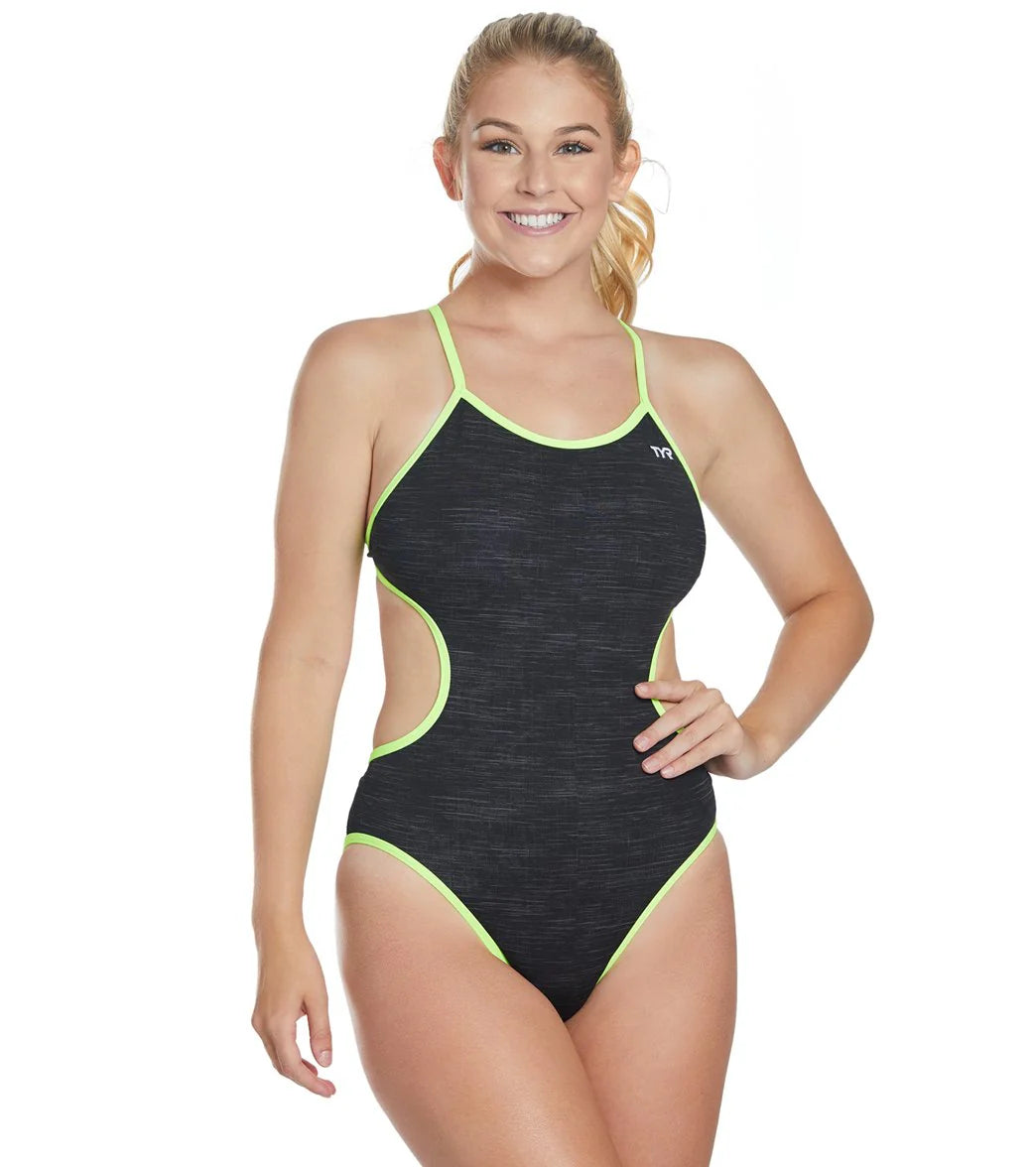 TYR Women's Sandblasted Monofit One Piece Swimsuit