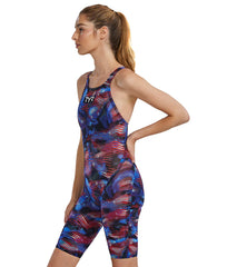 TYR Women's Avictor 2.0 USA Open Back Tech Suit Swimsuit
