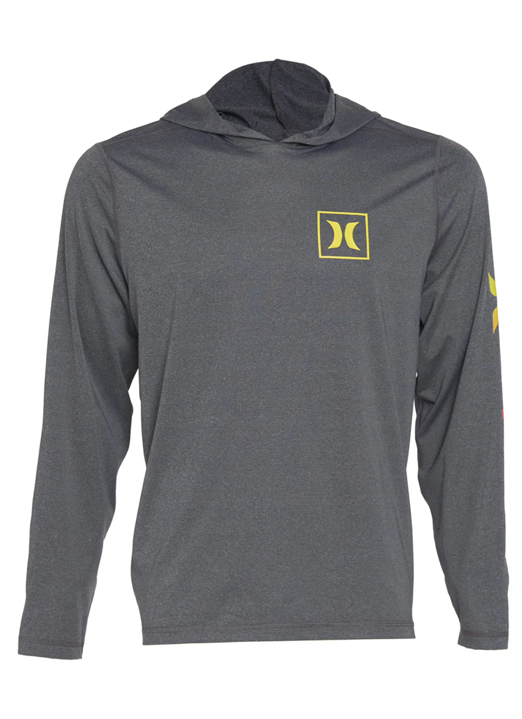 Hurley Men's One And Only Icon Gradient Hybrid UPF 50+ Long Sleeve Pullover Hoodie
