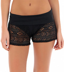 Hurley Women's One & Only Solids Crochet Short