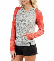Hurley Women's Nicola Raglan Hooded Sweater