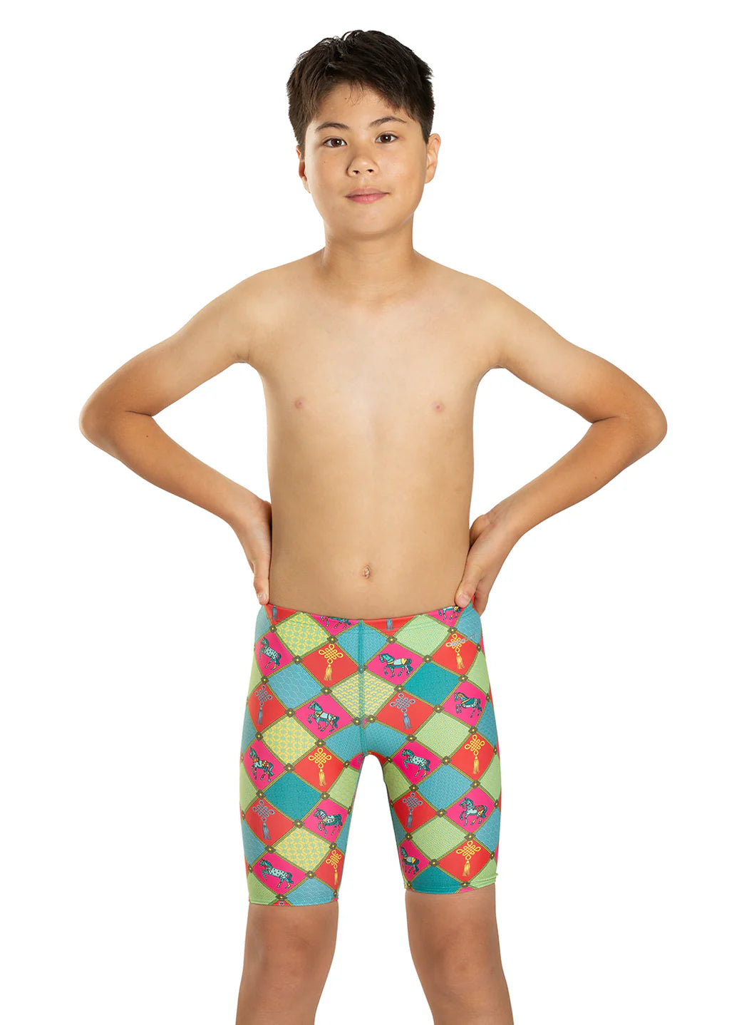 Sporti Limited Edition Dynasty Gallop Jammer Swimsuit (22-40)