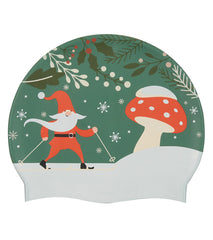 Sporti Woodland Wanderer Silicone Swim Cap