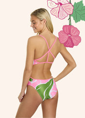 Sporti HydroLast Vivid Flora Cross Back One Piece Swimsuit (26-40)