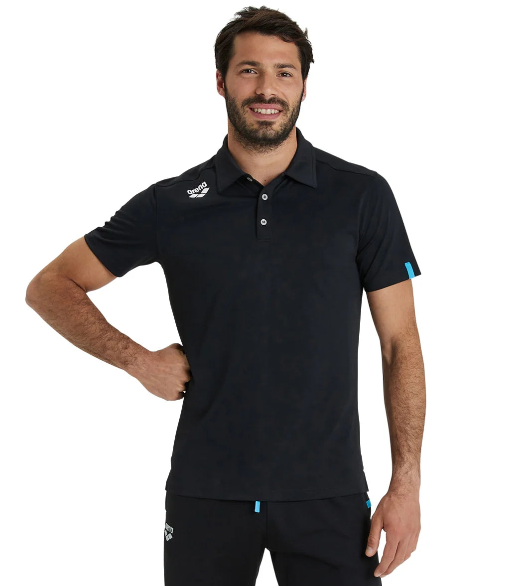 Arena Unisex Team Solid Short Sleeve Polo