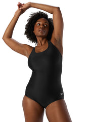 Speedo Women's Moderate Ultraback Long Torso One Piece Swimsuit