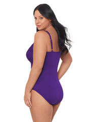 Miraclesuit Plus Size Solid Sanibel One Piece Swimsuit