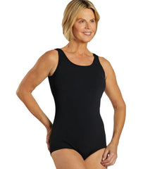 Sporti HydroLast Chlorine Resistant Conservative Scoop Back One Piece Swimsuit