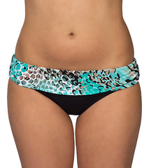 Jantzen Clio's Cougar Roll Waist Bikini Bottom