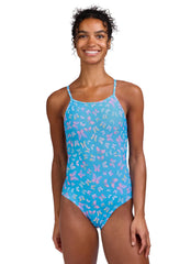 JOLYN Women's Marie Butterflies One Piece Swimsuit