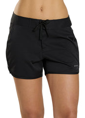 Sporti Women's Solid 4" inseam Board Short