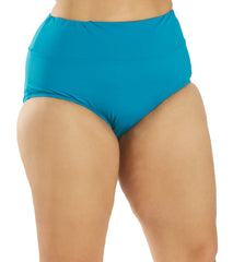 Maxine Plus Size Wide Band Full Bikini Bottom