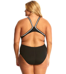 Dolfin Lifeguard Plus Size DBX Back One Piece Swimsuit