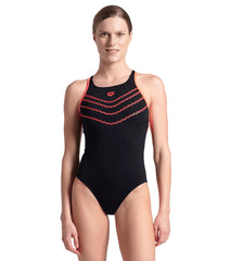 Arena Women's Losange V Pro Back One Piece Swimsuit