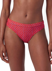 Sporti Active Tidal Dots Hipster Workout Bikini Swim Bottom