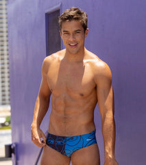 Sporti x aLILscribble Limited Edition Divide Brief Swimsuit