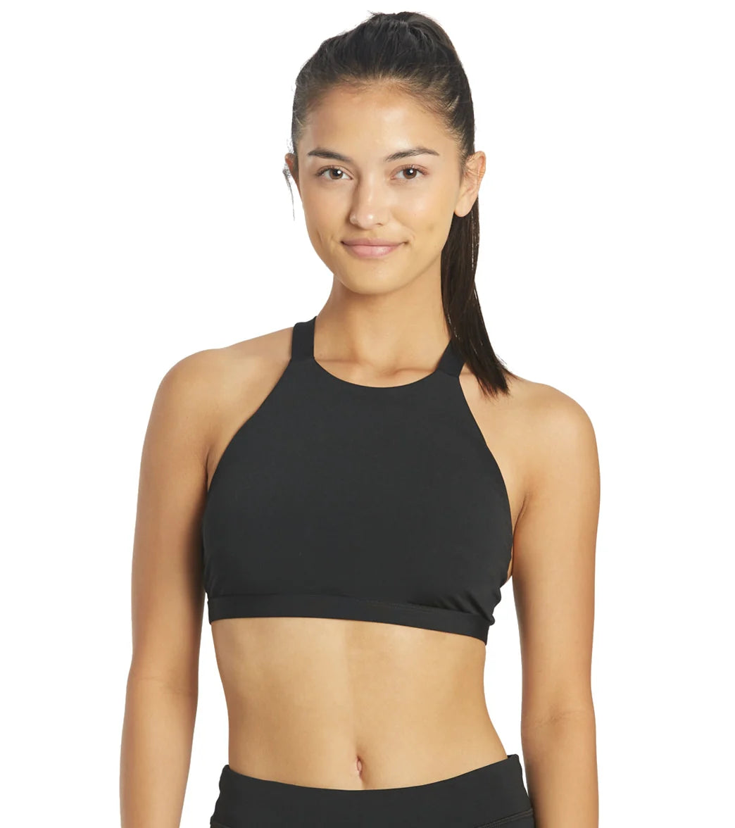 JOLYN Women's Kaylee Solid Bikini Top