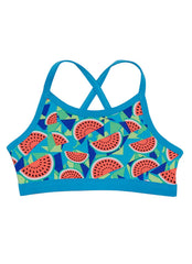 TYR Girls' Tutti Fruitti Trinity Bikini Top (Big Kid)