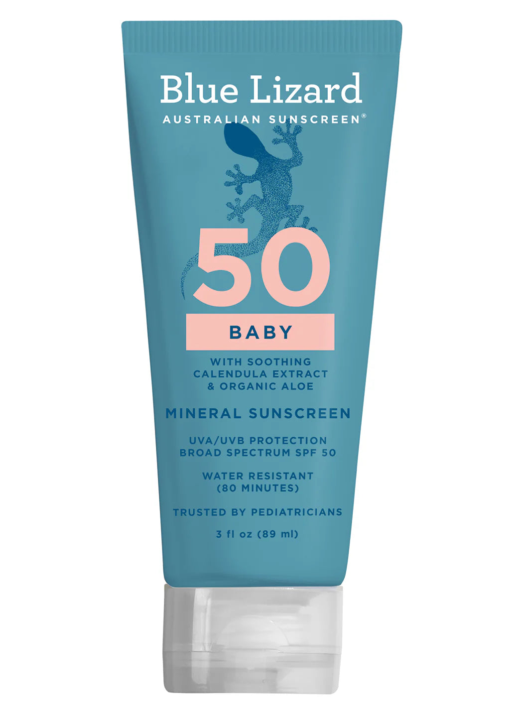 Blue Lizard Baby Mineral SPF 50 Sunscreen Lotion Tube 3 oz