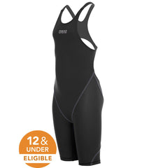 Arena Girls' Powerskin ST 2.0 Open Back Tech Suit Swimsuit