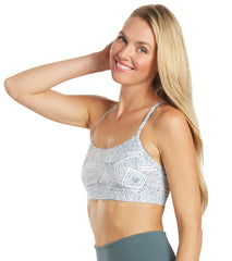 Everyday Yoga Delight Tribe Racer Back Sports Bra