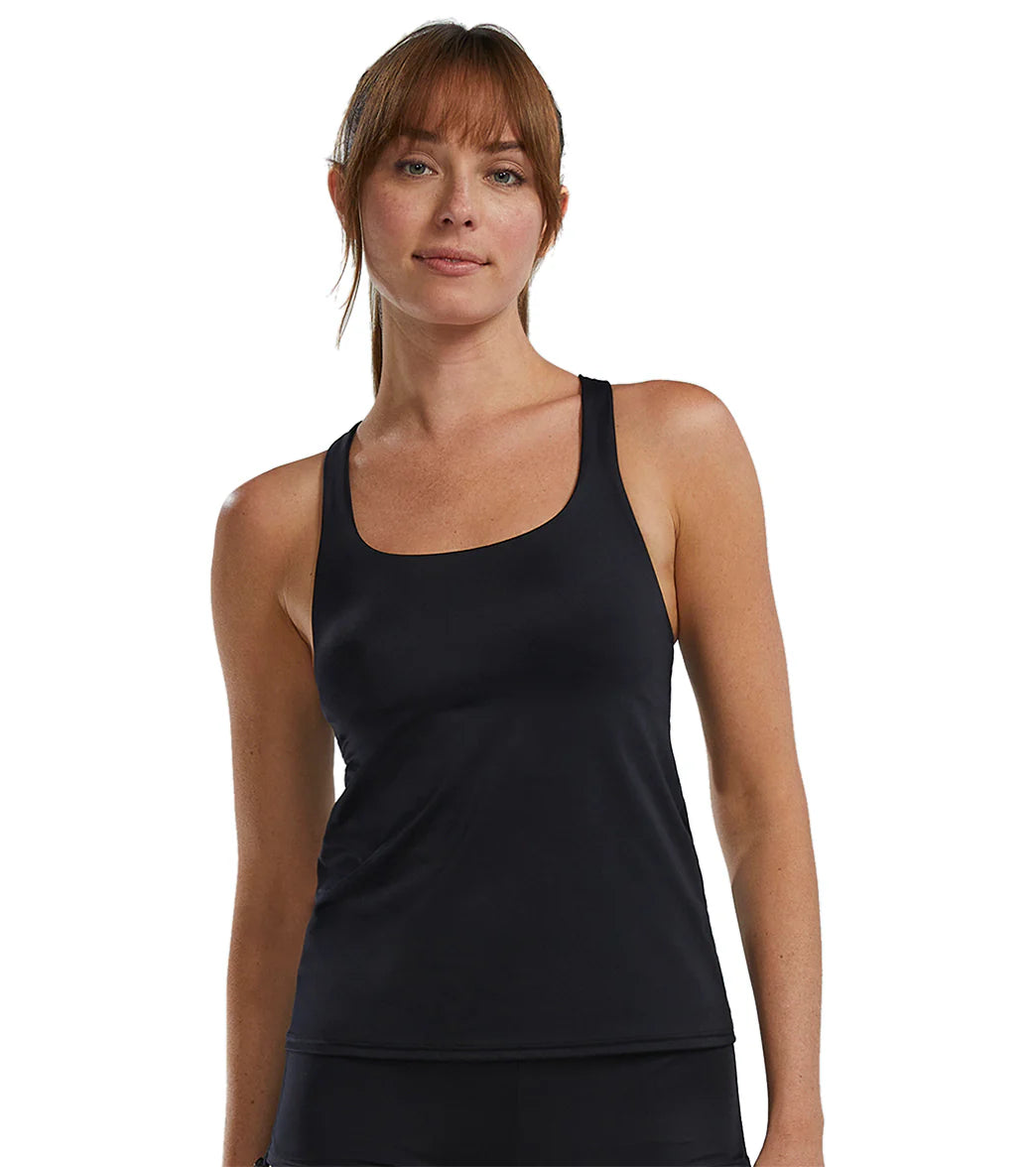 TYR Active Women's Solid Jojo Tankini Top