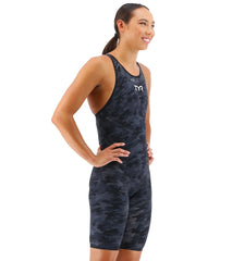 TYR Women's Venzo Camo Closed Back Tech Suit Swimsuit